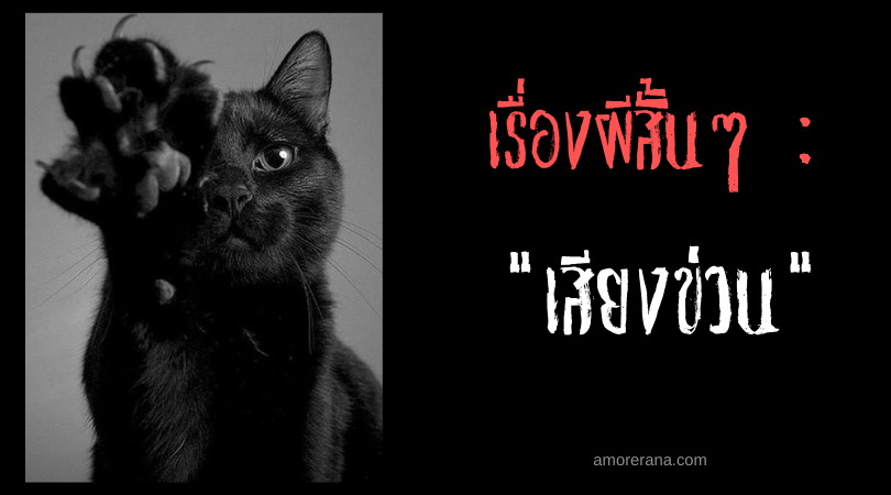 เรื่องผีสั้นๆ “เสียงข่วน”