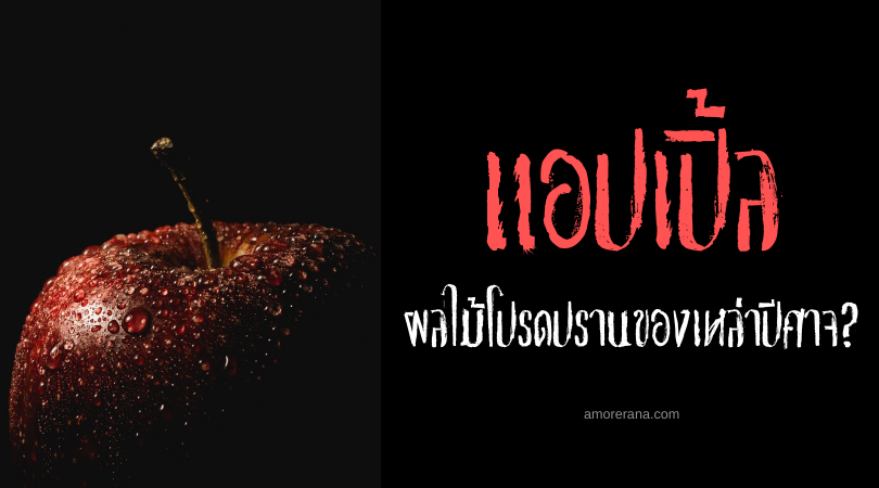 เจาะตำนาน [แอปเปิ้ล] ผลไม้โปรดปรานของเหล่าปีศาจ