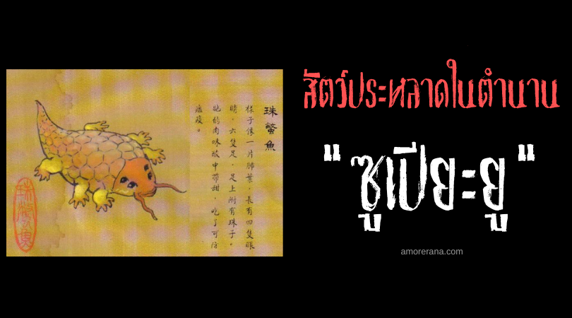 ซูเปียะยู (Zhubieyu) เต่าไข่มุก สัตว์ประหลาดในตำนานของประเทศจีน