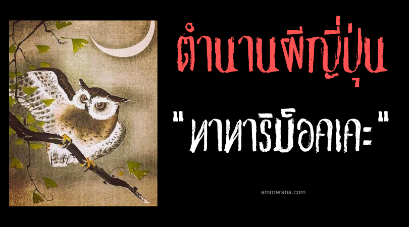 ทาทาริม็อคเคะ (Tatarimokke) นกฮูกวิญญาณทารกแห่งญี่ปุ่น ผู้วนเวียนอาศัยใกล้บ้านของตัวเอง