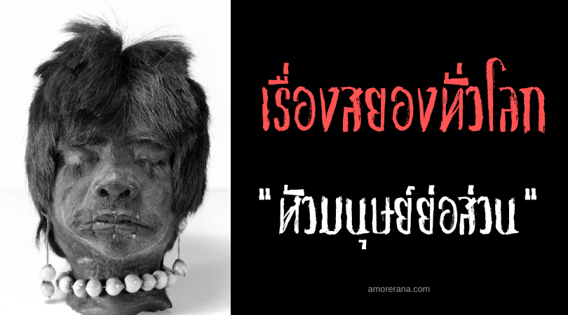 หัวมนุษย์ย่อส่วน (Shrunken Heads) พิธีกรรม ถ้วยรางวัลและความตาย แห่งประเทศบราซิล