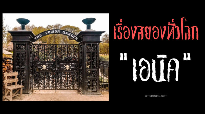 เอนิค (Alnwick Garden) สวนพิษสวยสังหารแห่งประเทศอังกฤษ