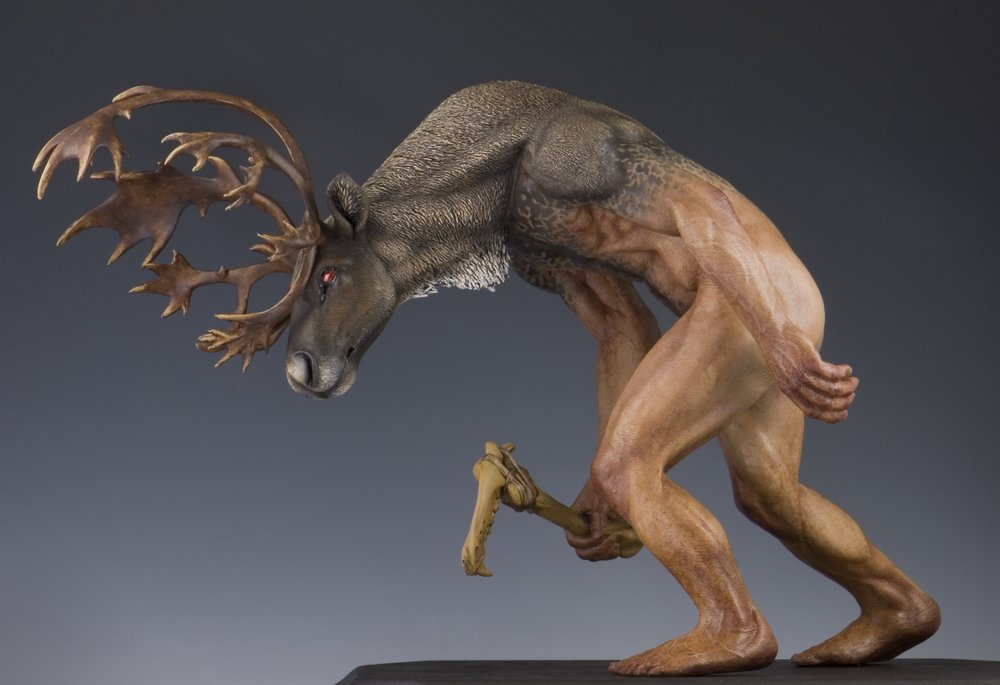 ไอโจเรย์ (Ijirait) อมนุษย์กวางคาริบูแห่งทุ่งน้ำแข็ง ในตำนานของชาวเอสกิโม