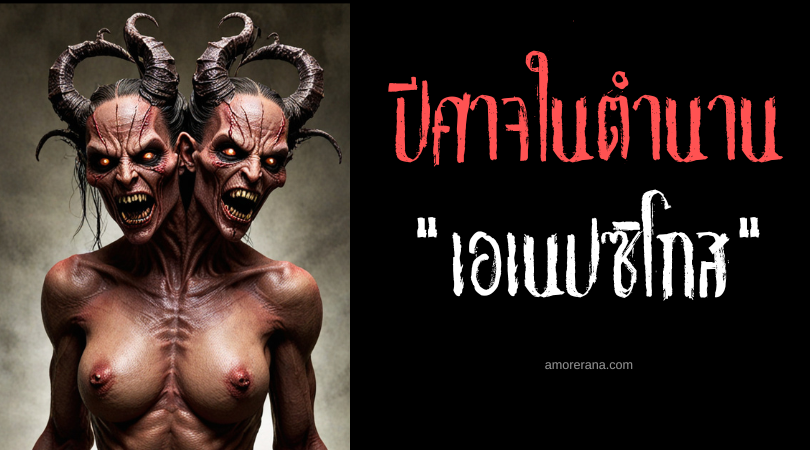 เอเนปซิโกส (Enepsigos) ปีศาจนักพยากร์สองหัว