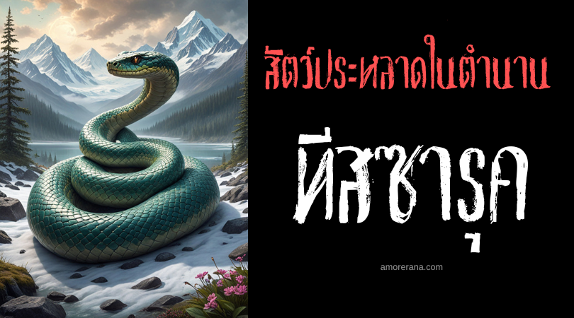 ทีสซารุค (Tizheruk) งูน้ำแข็ง ตำนานเอสกิโม