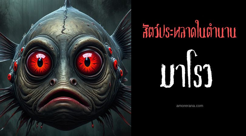 มาโรว (Marool) ปลาหลายดวงตาครีบหลังเพลิง ประเทศสกอตแลนด์