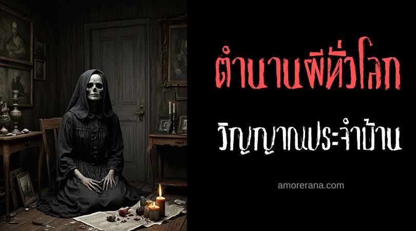 วิญญาณประจำบ้าน (Household Spirits) ผู้ปกปักษ์รักษาบ้านเรือนและครอบครัว