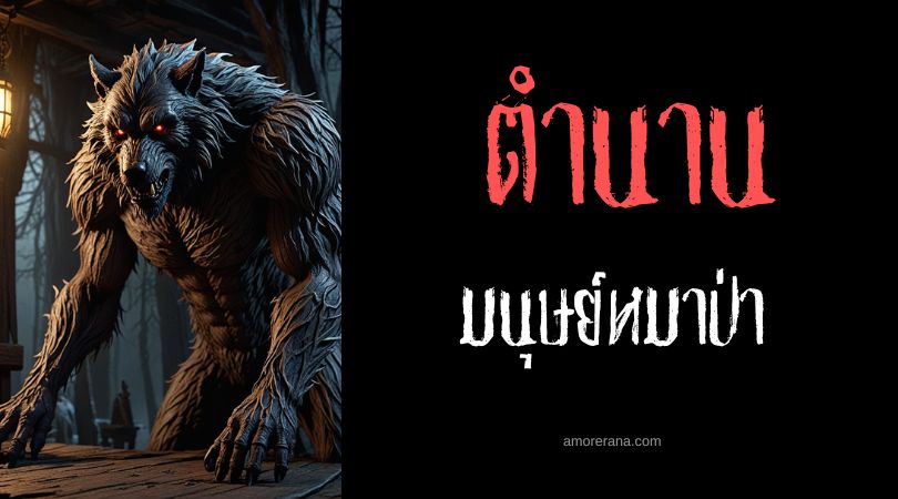 วิธีกลายร่างเป็นมนุษย์หมาป่าที่ไม่ปรากฏในตำนานพื้นบ้าน