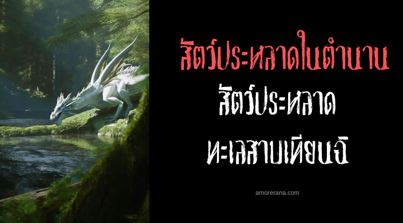 สัตว์ประหลาดทะเลสาบเทียนฉิ (The Lake Tianchi Monster) ประเทศจีน