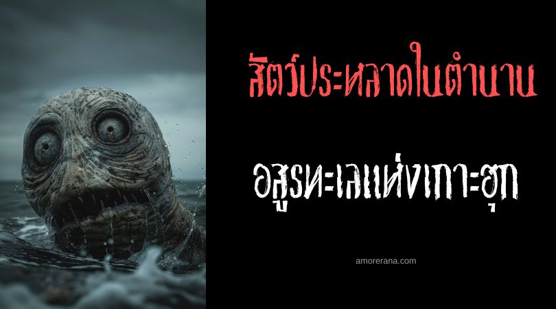 อสูรทะเลแห่งเกาะฮุก (The Sea Monster of Hook Island) ประเทศออสเตรเลีย