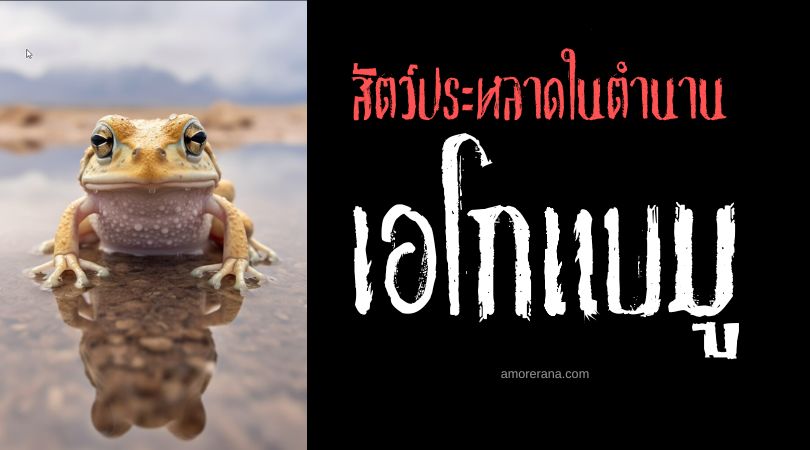 เอโกแบมู (Aglebemu) กบยักษ์ผู้สร้างภัยแล้ง ประเทศสหรัฐอเมริกา