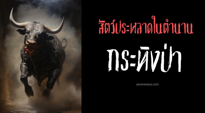 กระทิงป่า (Forest Bull) ราชาแห่งสัตว์ร้าย ประเทศเอธิโอเปีย