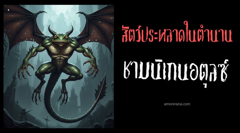 ชามนิเกนอตุลซ์ (Llamhigyn Y Dwr) กบค้างคาว ประเทศเวลส์