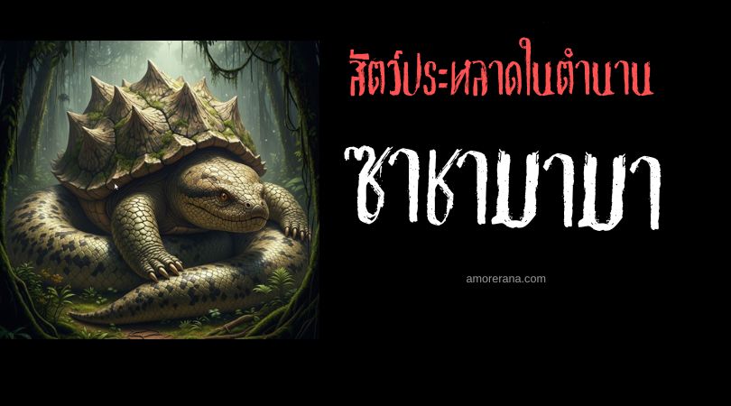 ซาชามามา (Sachamama) เต่าอสรพิษ ประเทศเปรู