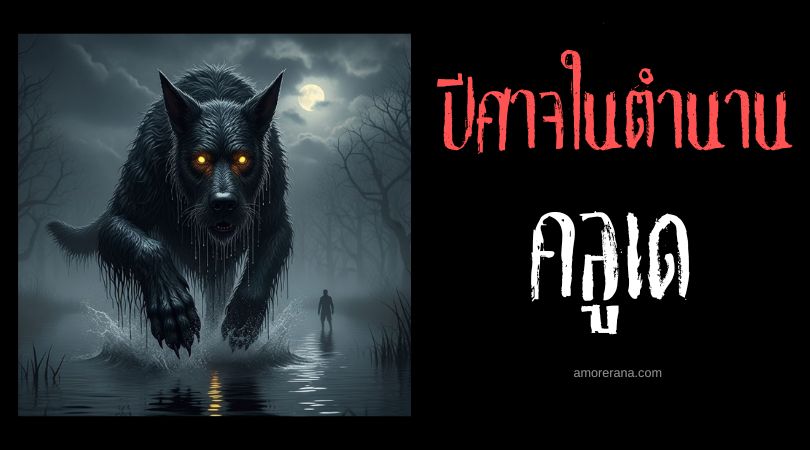 คลูเด (Kludde) สุนัขปีศาจ ประเทศเบลเยียม