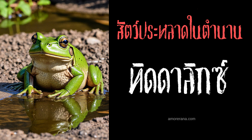 ทิดดาลิกซ์ (Tiddalik) กบยักษ์แห่งความแห้งแล้ง ประเทศออสเตรเลีย