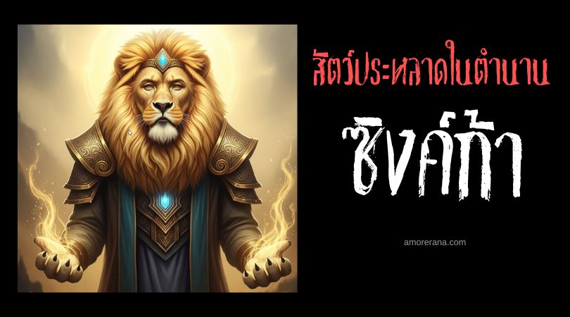 ซิงค์ก้า (Singa) สิงโตหน้าคน ประเทศอินโดนีเซีย