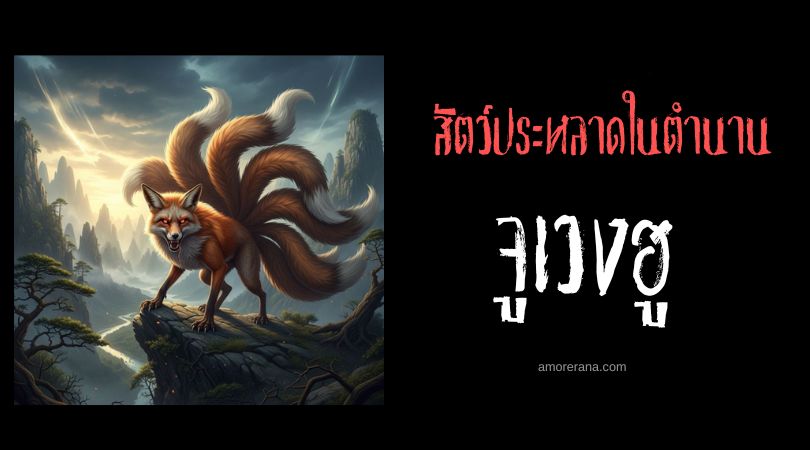 จูเวงฮู (Jiuweihu) จิ้งจอกเก้าหาง ประเทศจีน