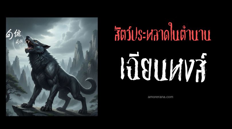 เฉียนหงส์ (Zongzong) สัตว์ร้ายหกขา ประเทศจีน