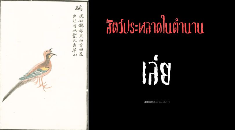 เล่ย (Lei Magpie) ปักษาปัดป้องภัย ประเทศจีน