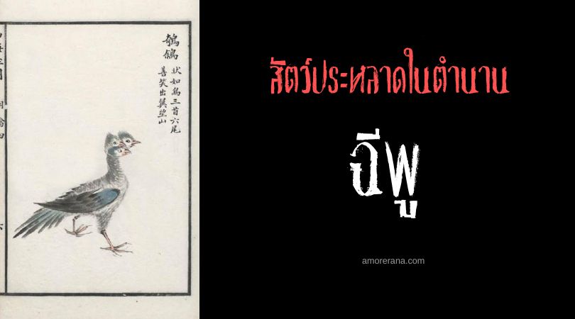 ฉีพู (Qitu) อีกาสามหัว ประเทศจีน