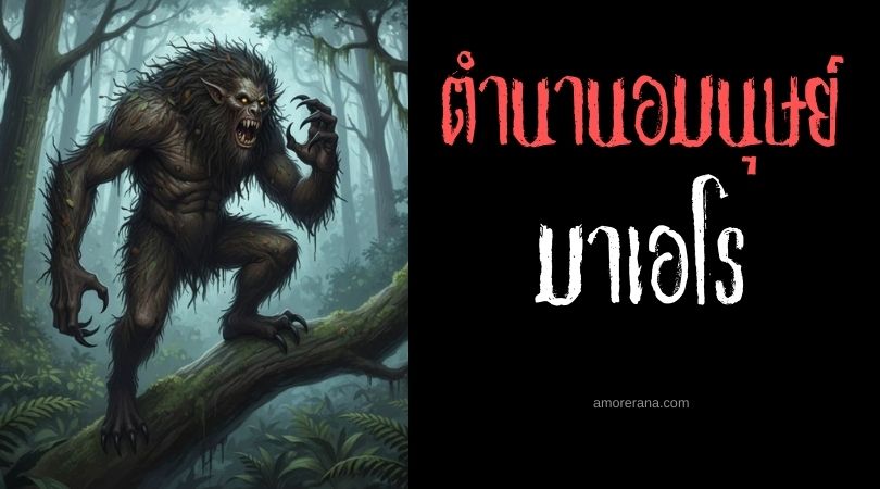 มาเอโร (Maero) สัตว์ร้ายแห่งป่าทึบ ประเทศนิวซีแลนด์