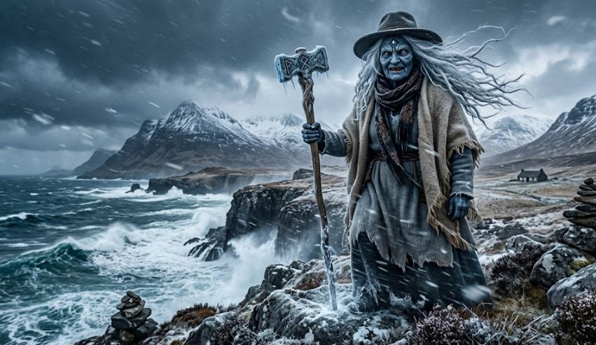 คาลยาห์ เบย์ราห์ (Cailleach Beira) ราชินีแห่งฤดูหนาว ประเทศสกอตแลนด์